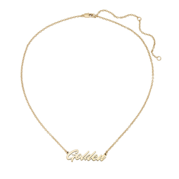 eklexic Golden Necklace by eklexic