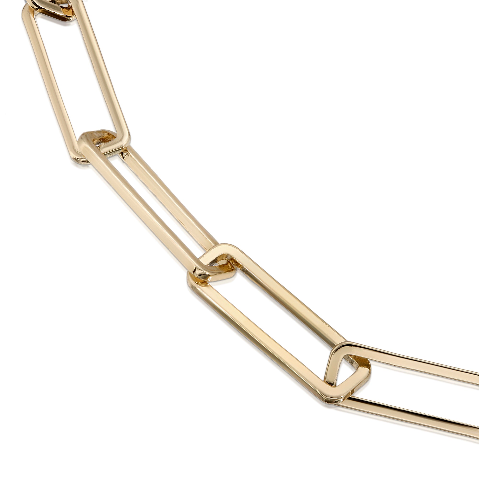 eklexic LARGE RECTANGLE LINK MASK CHAIN by eklexic