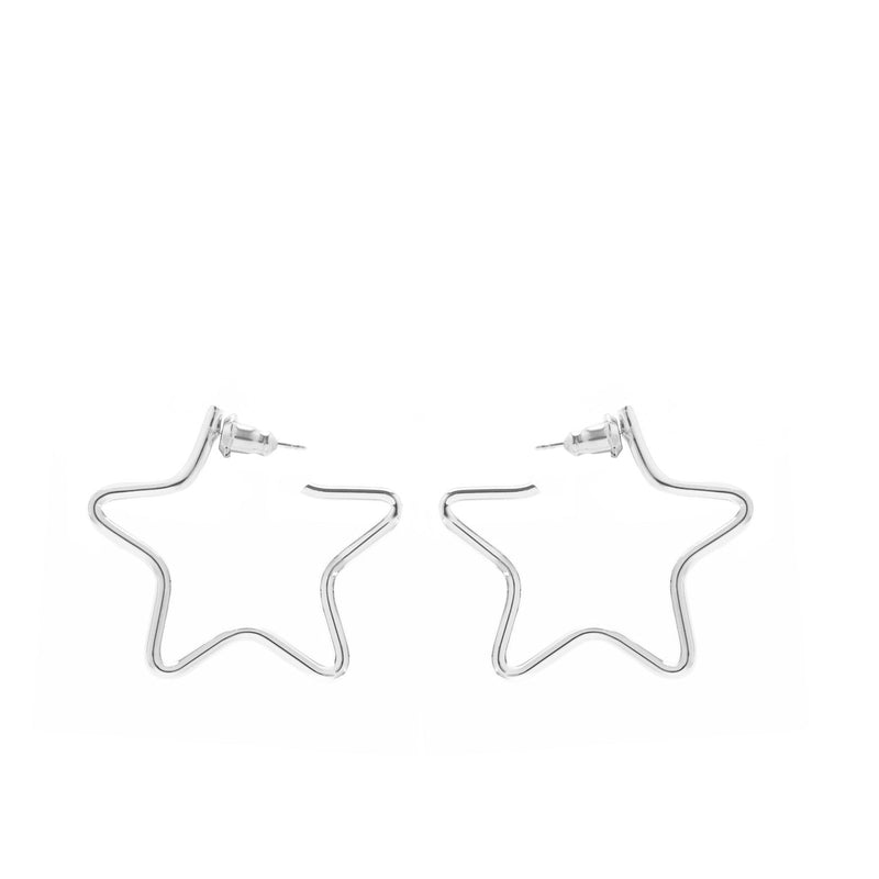 eklexic Small Full Star Earrings by eklexic