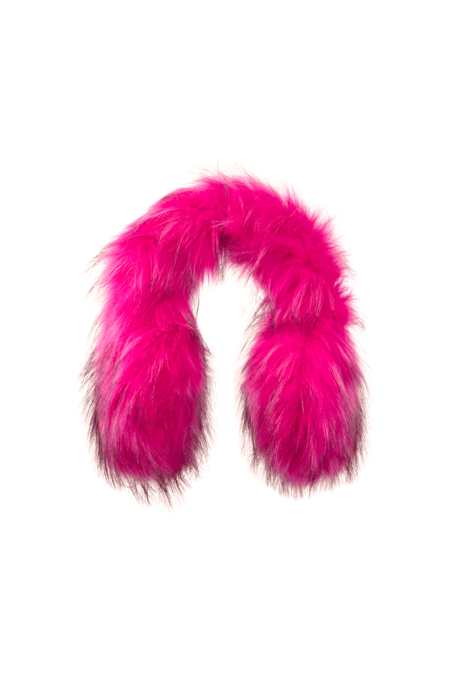 FURRY MUFF HOT PINK