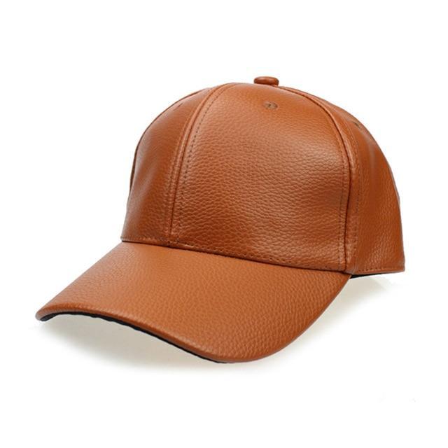 Marigold Shadows accessories Tatsu Leather Cap - Vegan Leather