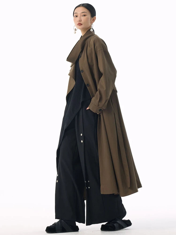 Marigold Shadows Coats *** Bulagi Scarf Trench