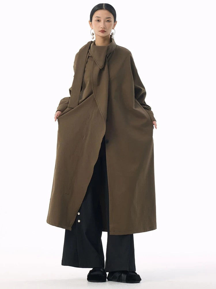 Marigold Shadows Coats *** Bulagi Scarf Trench