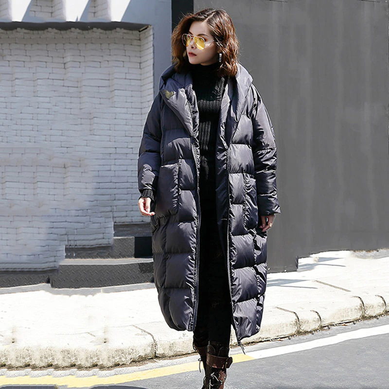 Marigold Shadows coats Hina Loose Hooded Parka