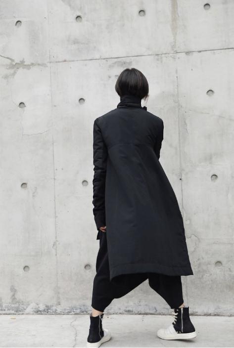 Marigold Shadows coats Masuku Collar Coat