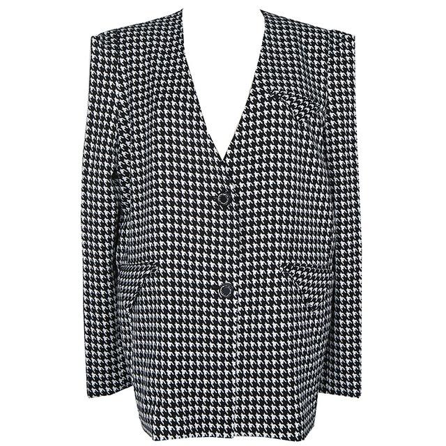 Marigold Shadows coats Mikazuki Houndstooth Blazer