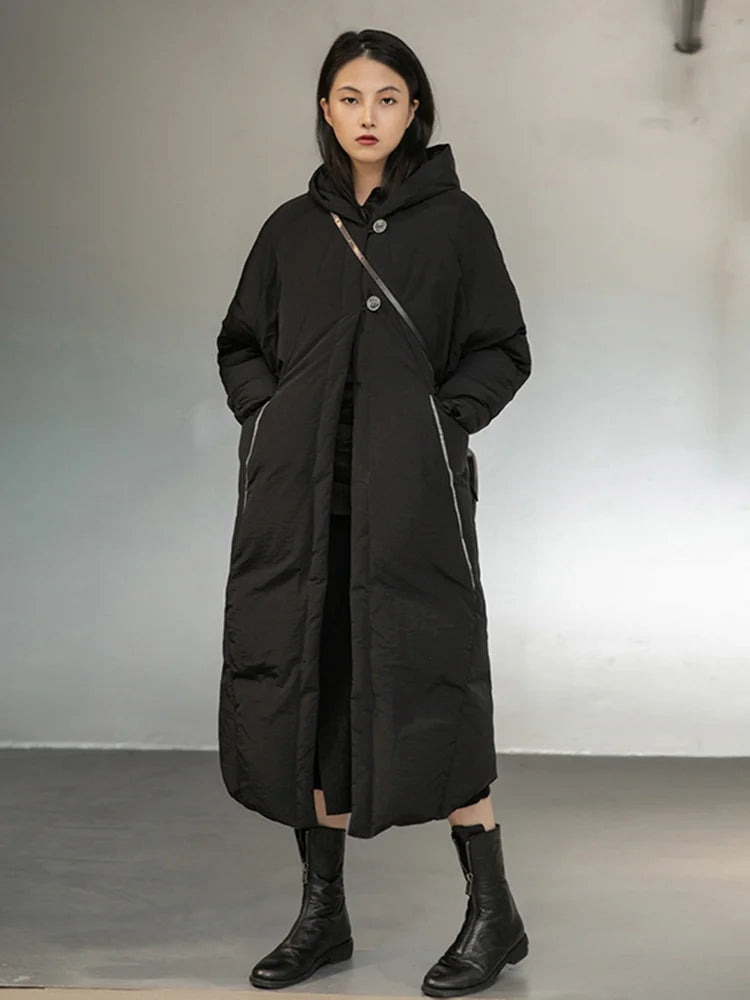 Longline best sale hooded parka