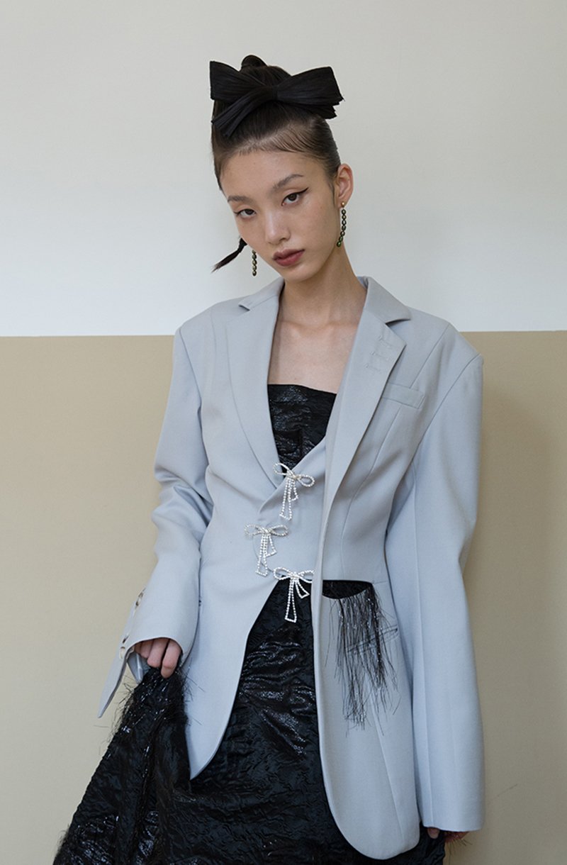 Marigold Shadows coats Tamaki Loose Long Sleeve Blazer