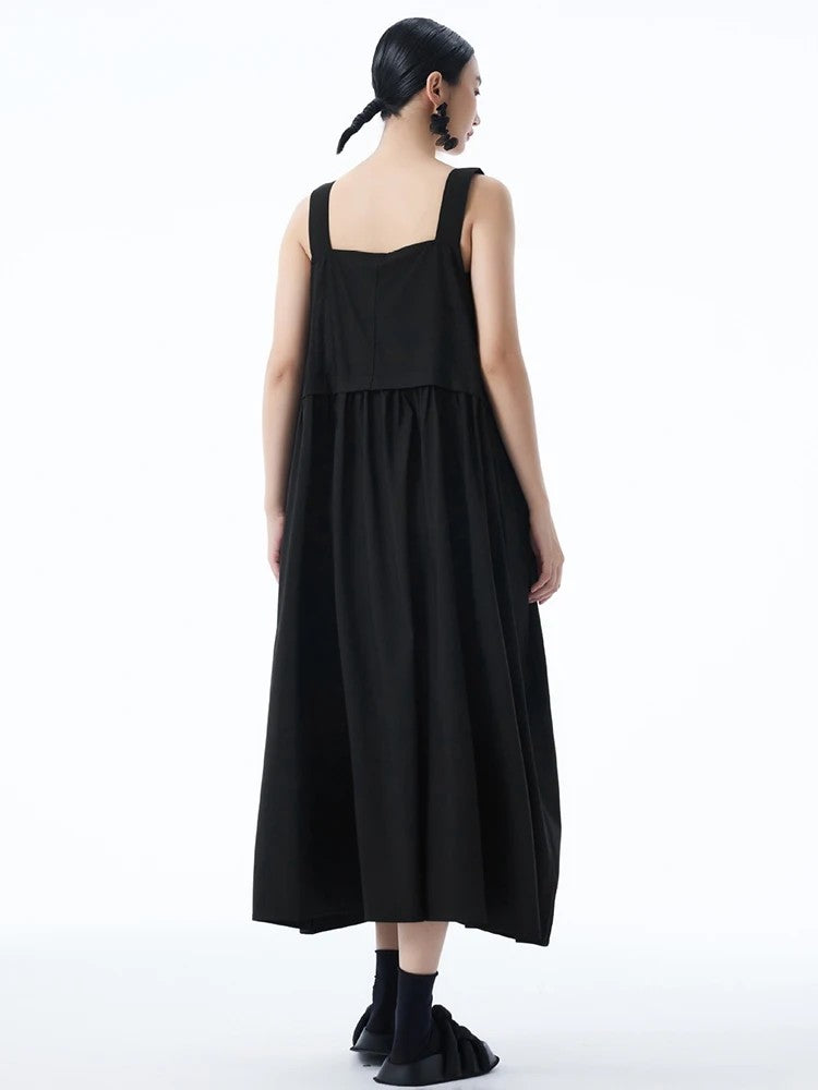 Marigold Shadows Dresses *** Canter Overall Pocket Dress