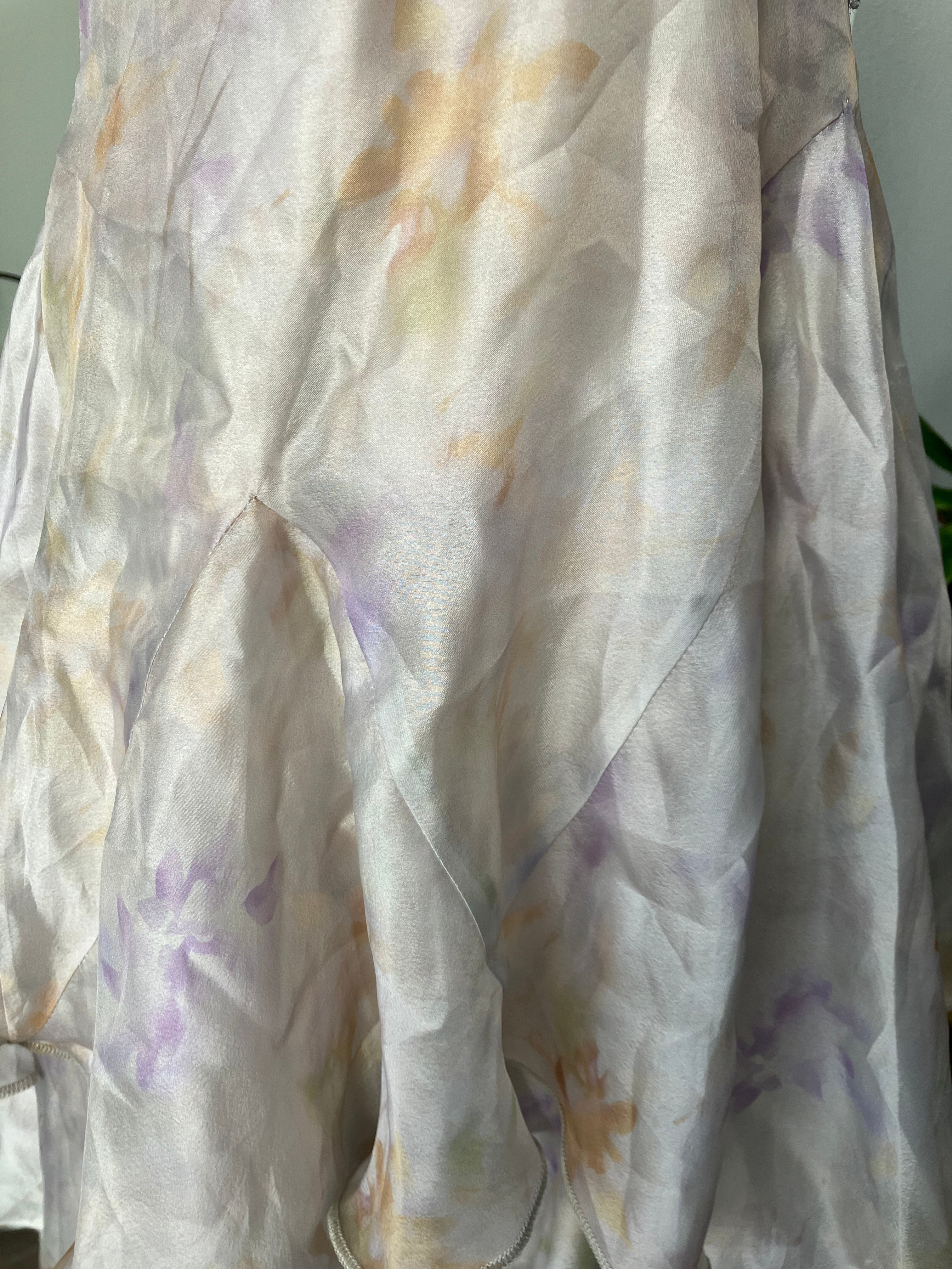 Marigold Shadows Dresses Khinchula Layered Lace Ruffle Dress