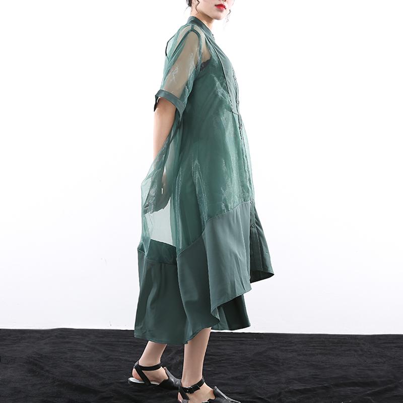 Marigold Shadows dresses Koharu Irregular Shirt Dress