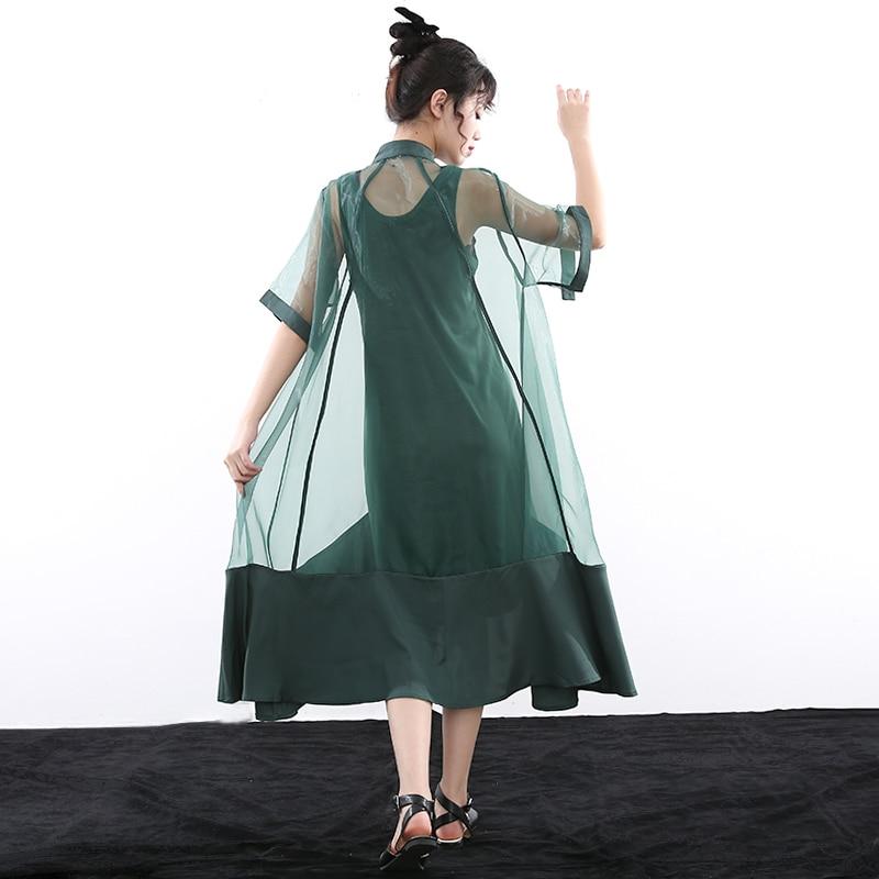 Marigold Shadows dresses Koharu Irregular Shirt Dress