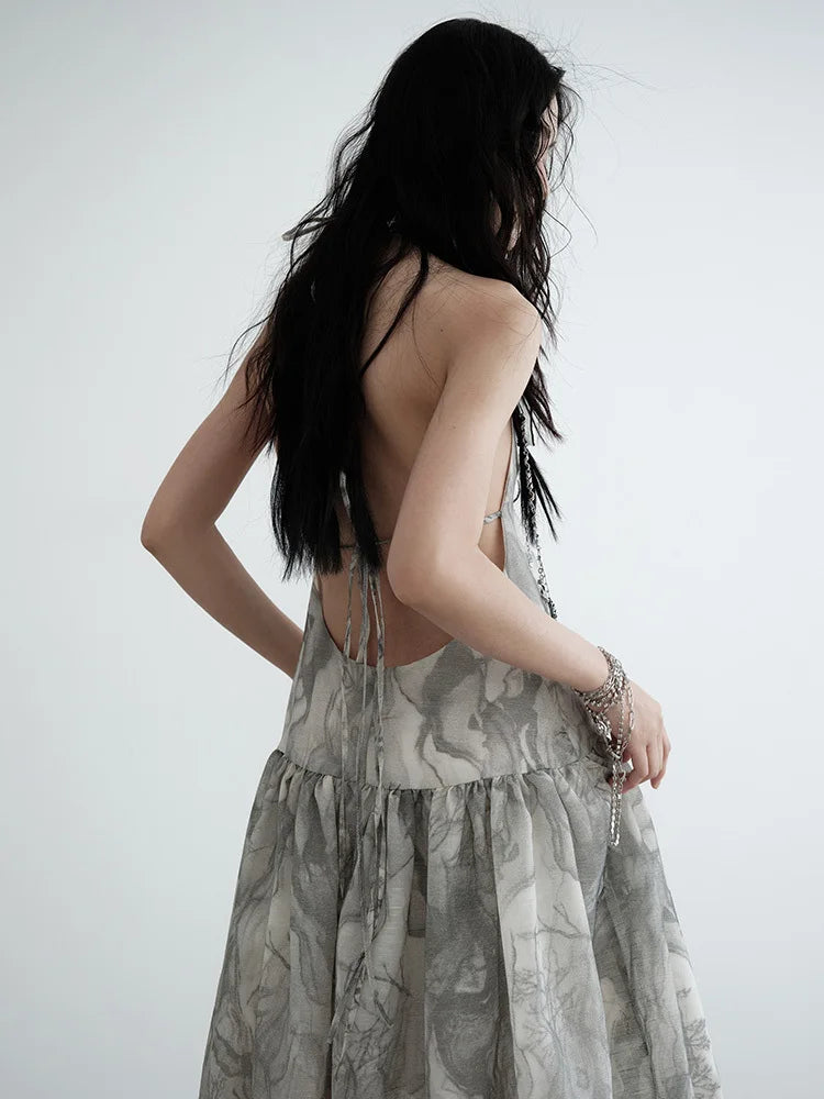 Marigold Shadows Dresses Marabella Ruffle Halter