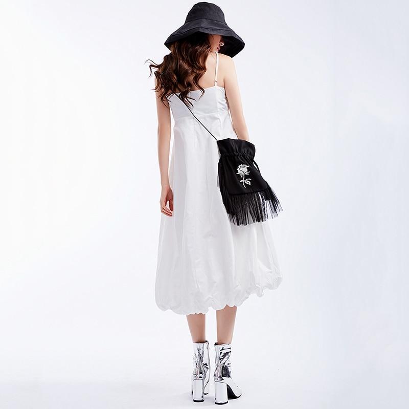 Marigold Shadows dresses Takaya Pleated Sleeveless Irregular Dress