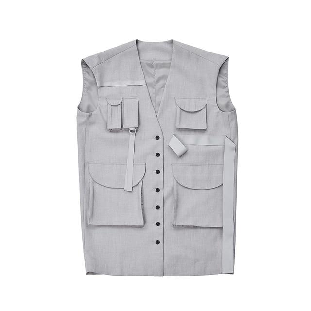 Marigold Shadows jackets Nobuko Long Oversized Vest