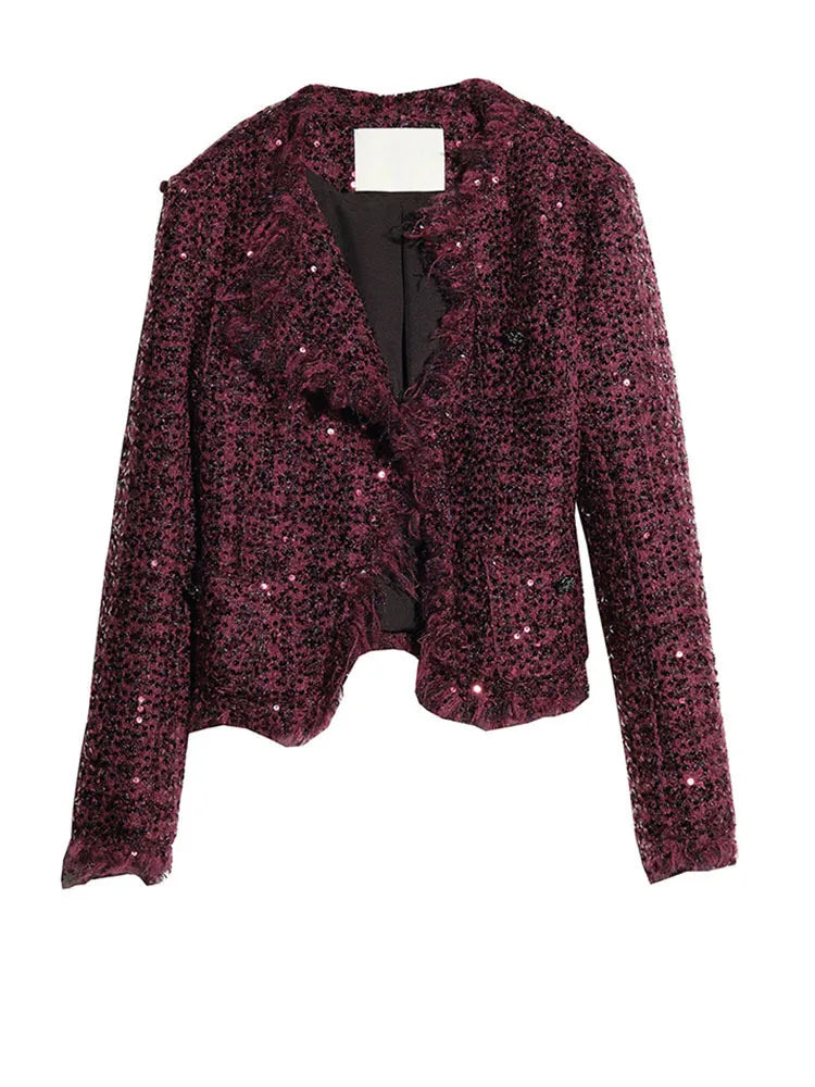 Marigold Shadows Jackets Pointsetta Sequin Jacket