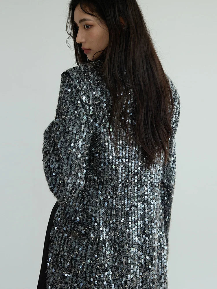 Marigold Shadows Jackets Stunner Sequin Jacket