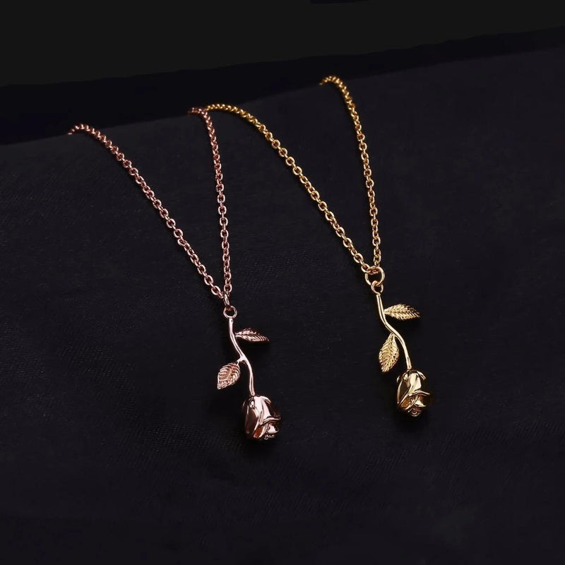 Marigold Shadows jewelry Aimyon Rose Necklace