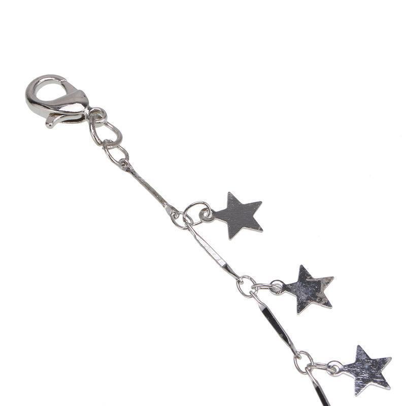 Marigold Shadows jewelry Herber Star Choker - Silver