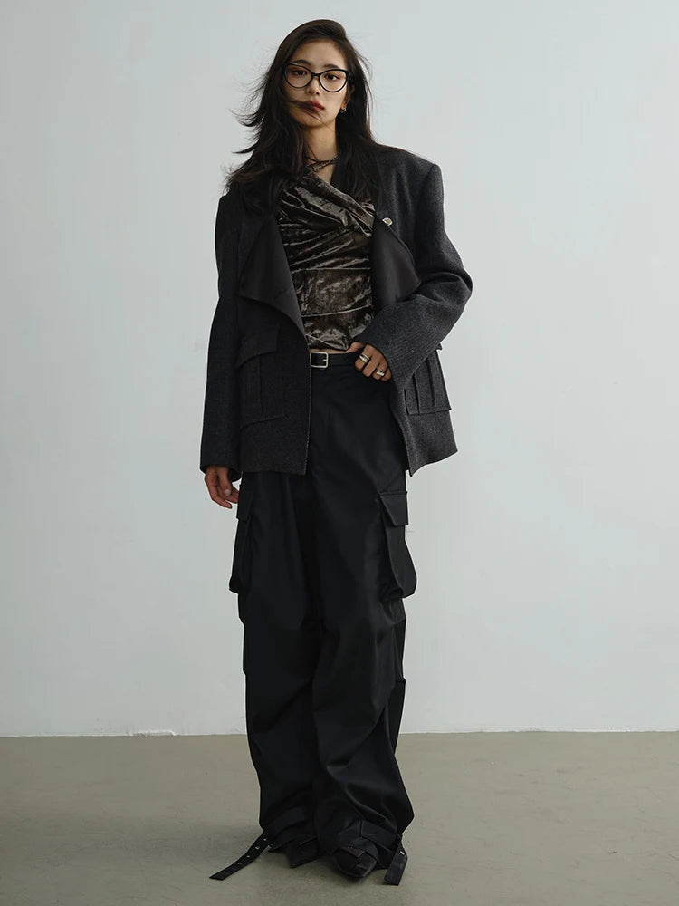 Marigold Shadows Pants Barcha Buckle Cargo Pants