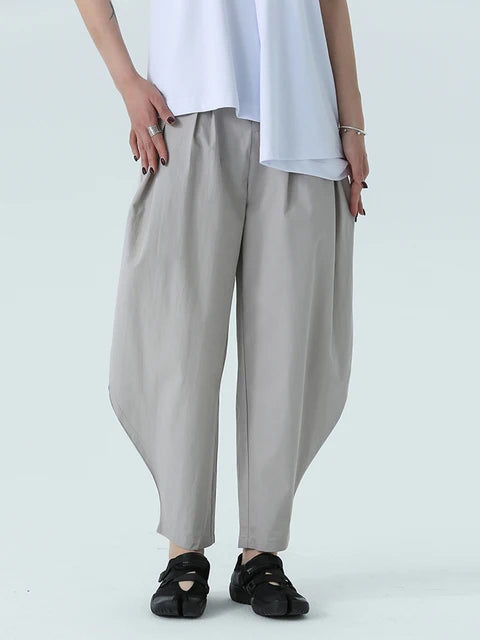 Marigold Shadows Pants Rassah Harem Pants - Gray