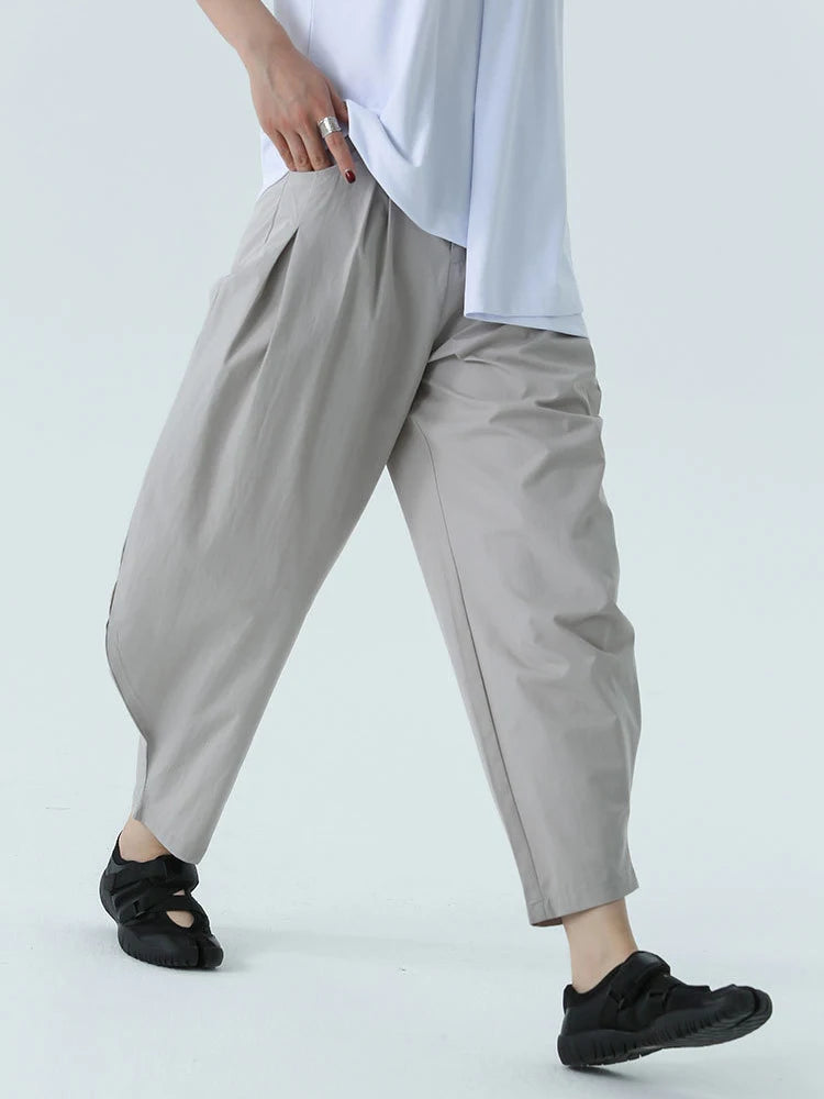 Marigold Shadows Pants Rassah Harem Pants - Gray