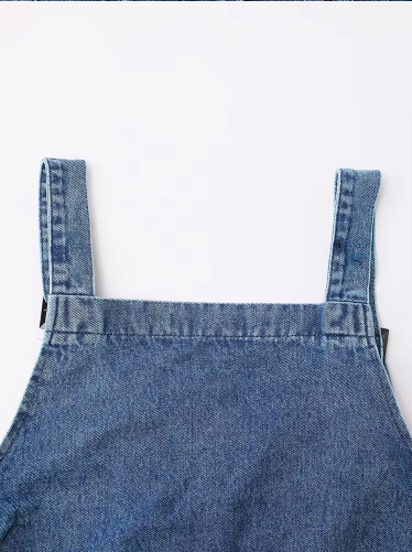 Marigold Shadows pants Rie High Waisted Pocket Denim Overalls