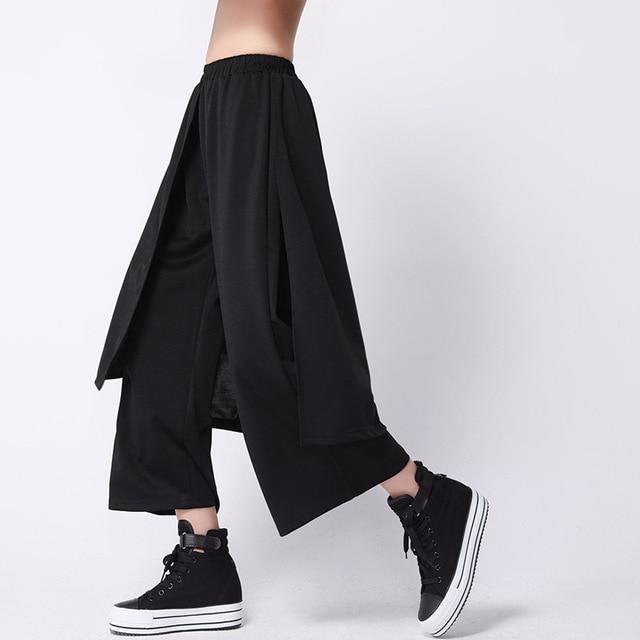 Marigold Shadows pants Rikako Loose Wide Leg Pants