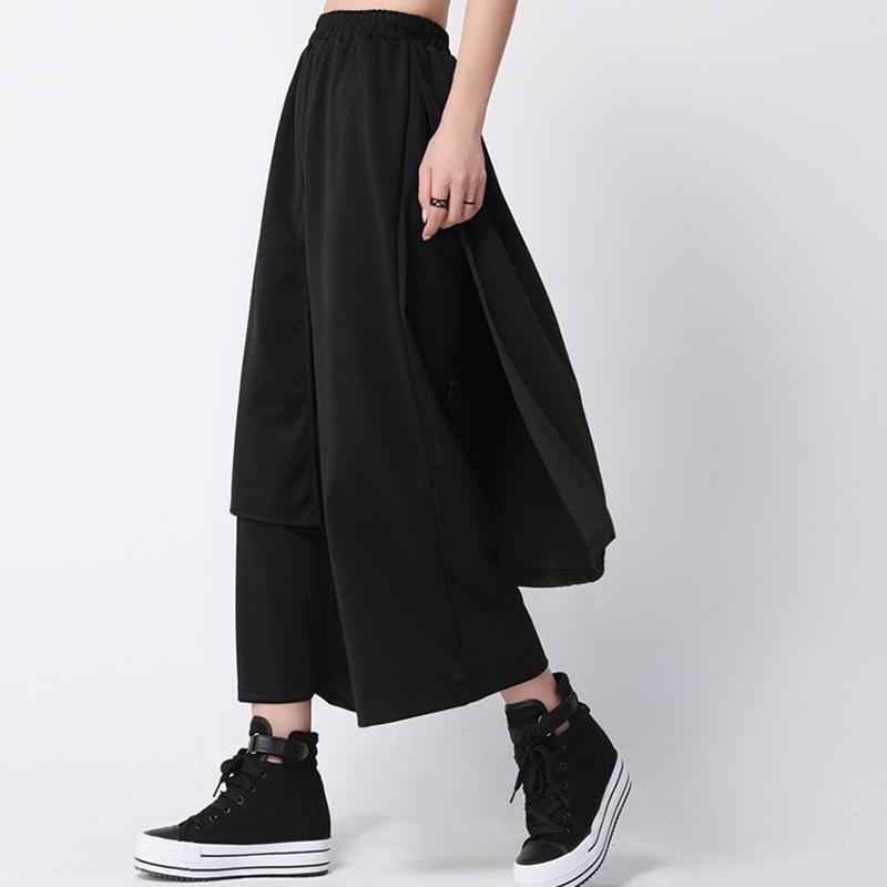 Marigold Shadows pants Rikako Loose Wide Leg Pants