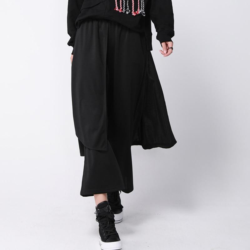 Marigold Shadows pants Rikako Loose Wide Leg Pants