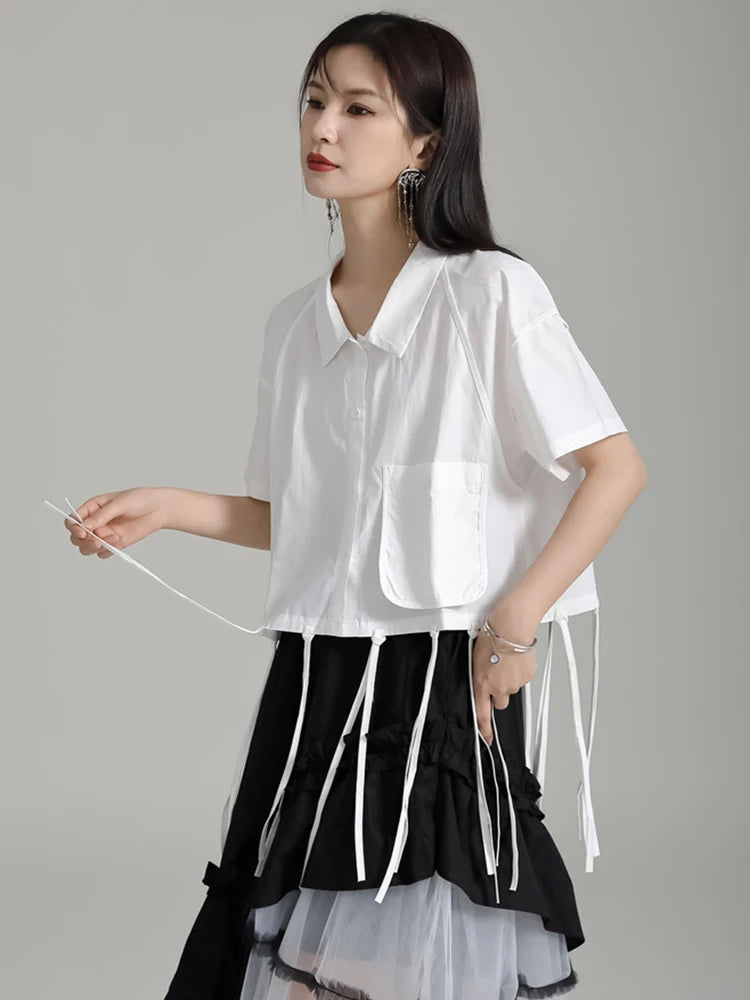 Marigold Shadows Shirts Danta Tassel Shirt