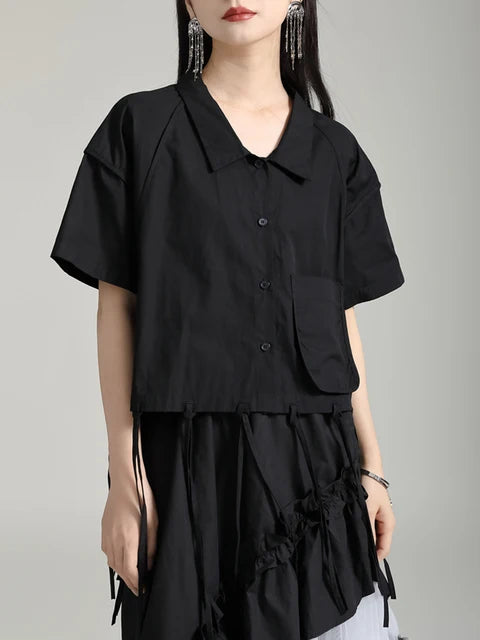 Marigold Shadows Shirts Danta Tassel Shirt