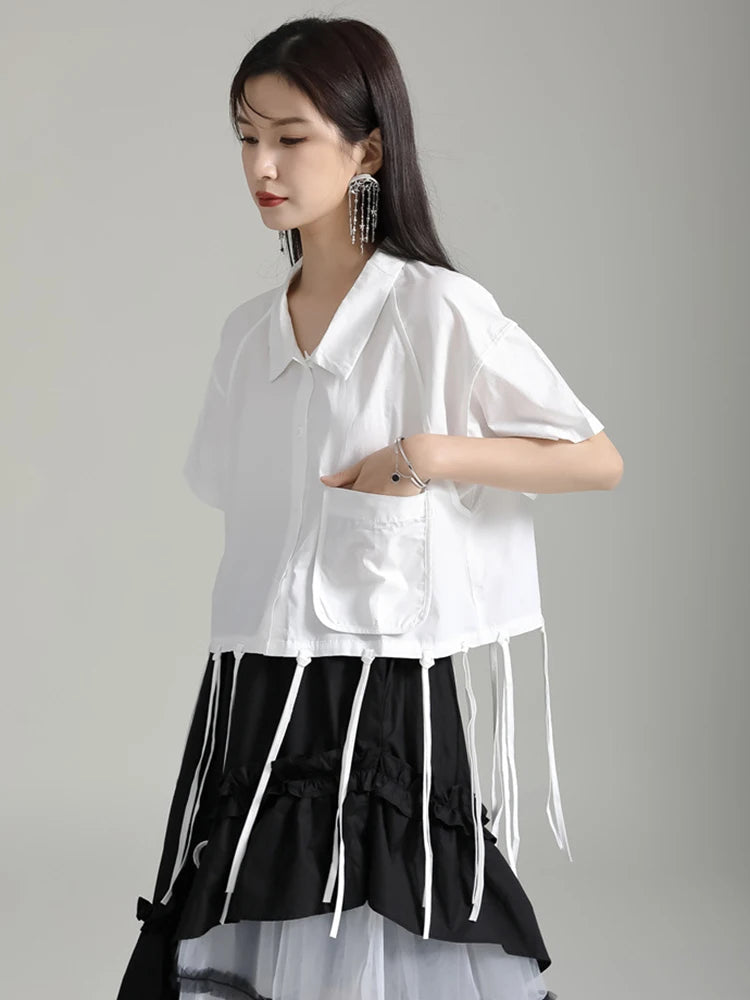 Marigold Shadows Shirts Danta Tassel Shirt