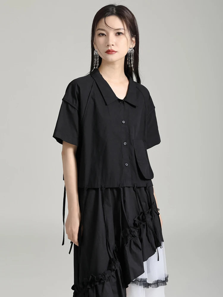 Marigold Shadows Shirts Danta Tassel Shirt