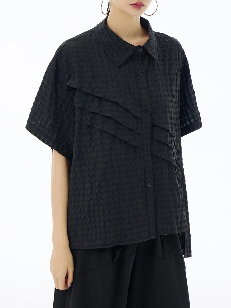 Marigold Shadows Shirts Harla Mesh Shirt