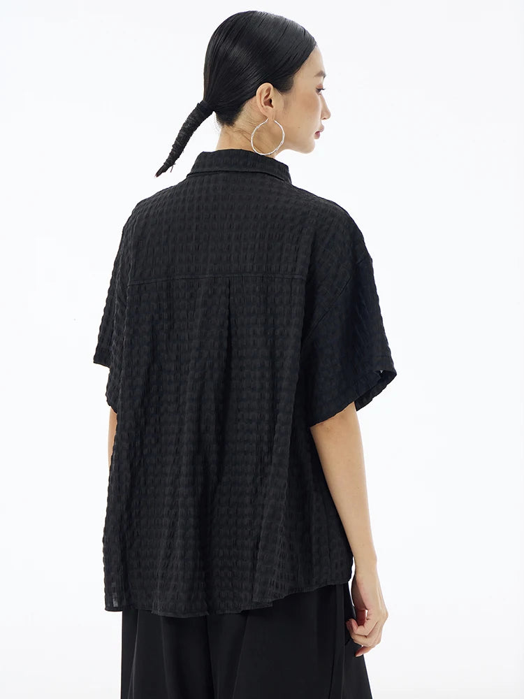 Marigold Shadows Shirts Harla Mesh Shirt