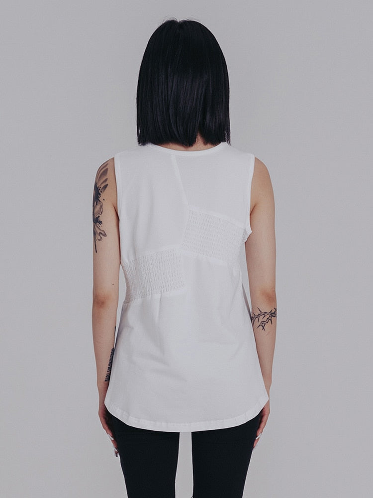 Marigold Shadows Shirts & Tops Curio Stretch Tank