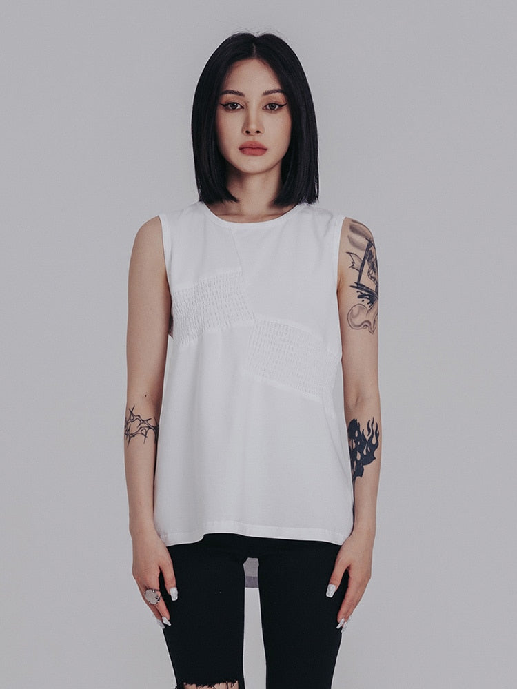 Marigold Shadows Shirts & Tops Curio Stretch Tank