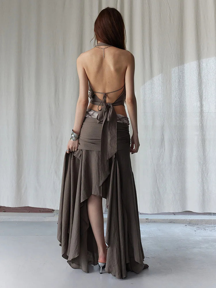 Marigold Shadows Skirts *** Burnn Layered Skirt