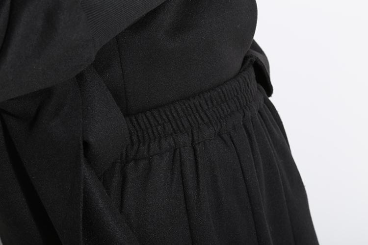Marigold Shadows skirts Nadab Peek Pleat Skirt - Black