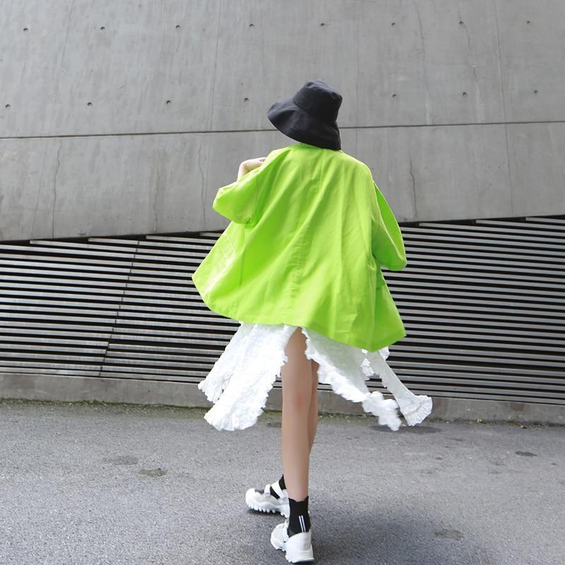 Marigold Shadows Skirts Sumiko Ruffle Tulip Skirt - White