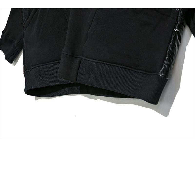 Marigold Shadows sweaters Kaela Loose Hooded Sweatshirt - Black