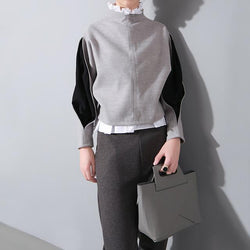 Marigold Shadows sweaters Said Split Sleeve Sweater - Grey