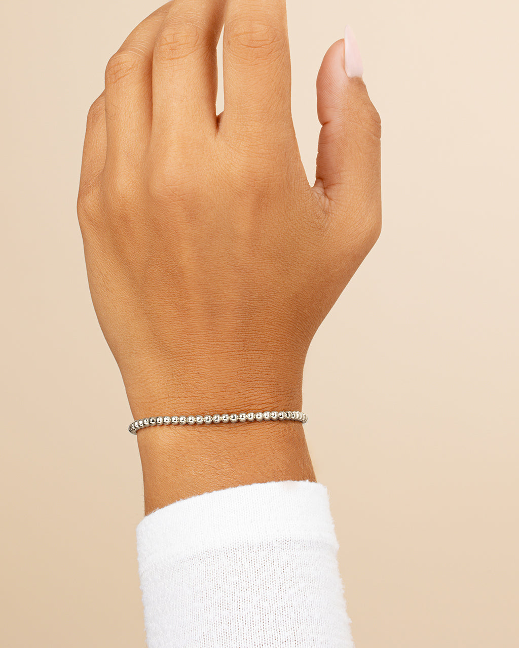 Sterling Forever Beaded Slider Bracelet by Sterling Forever
