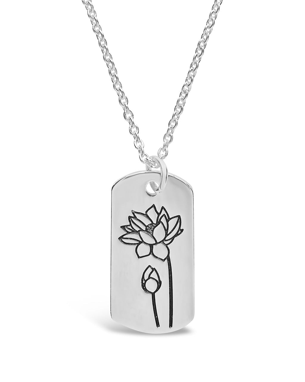 Sterling Forever Birth Flower Pendant by Sterling Forever