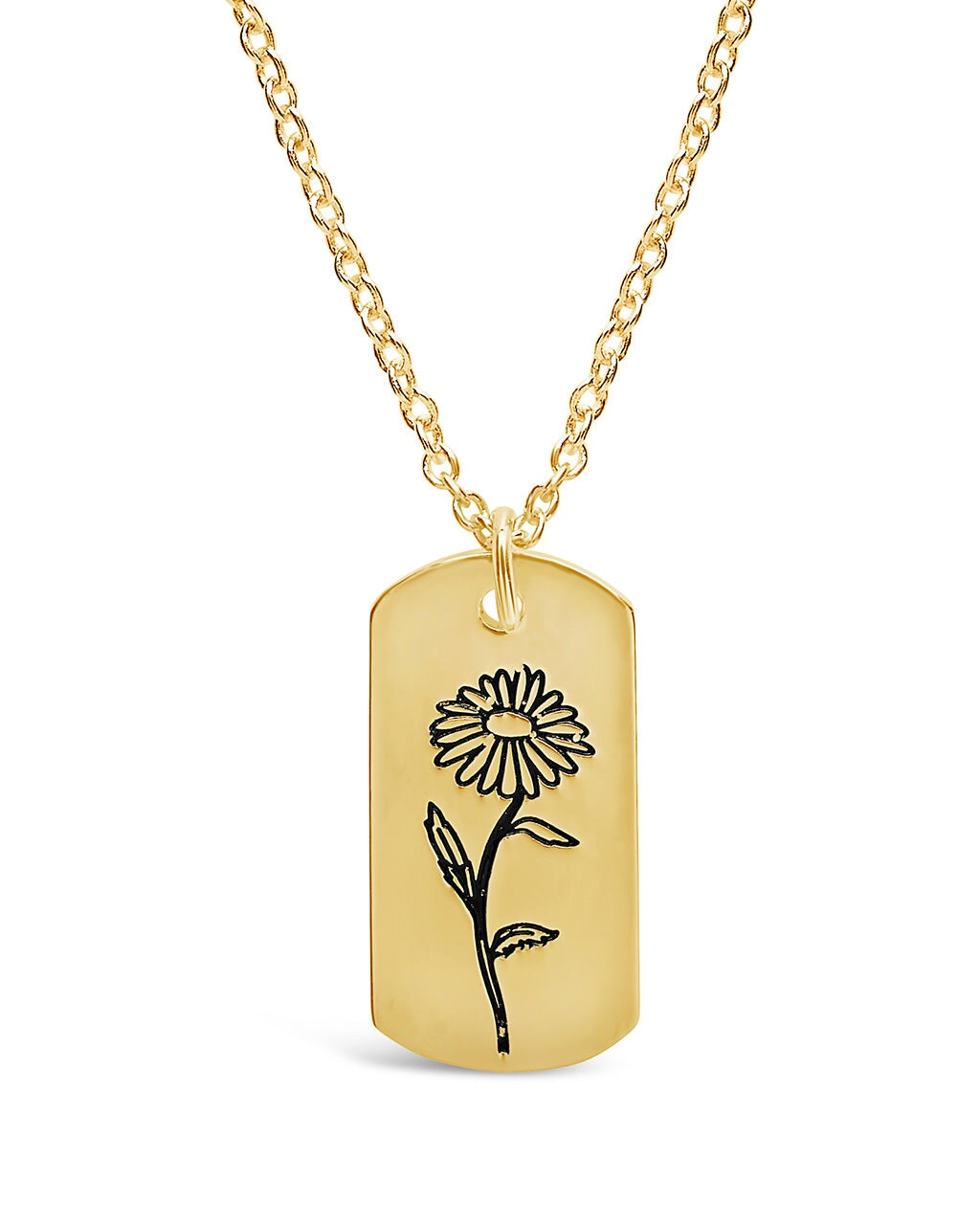 Sterling Forever Birth Flower Pendant by Sterling Forever