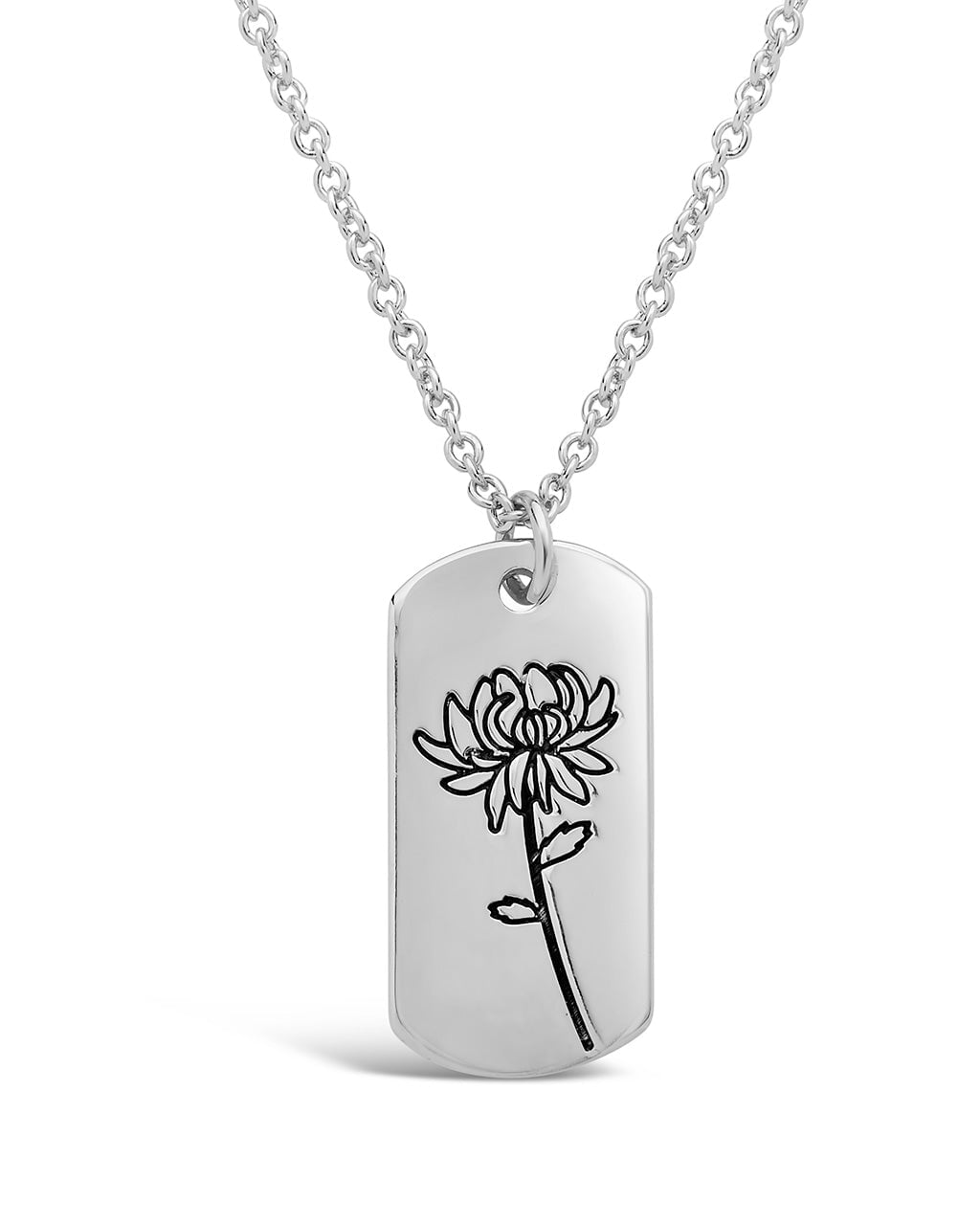 Sterling Forever Birth Flower Pendant by Sterling Forever