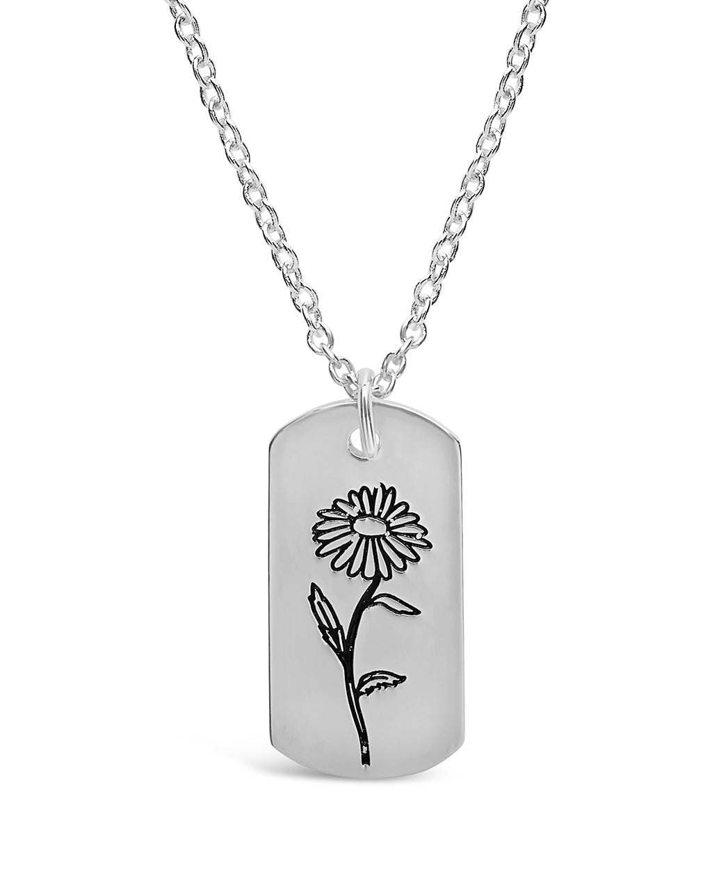 Sterling Forever Birth Flower Pendant by Sterling Forever