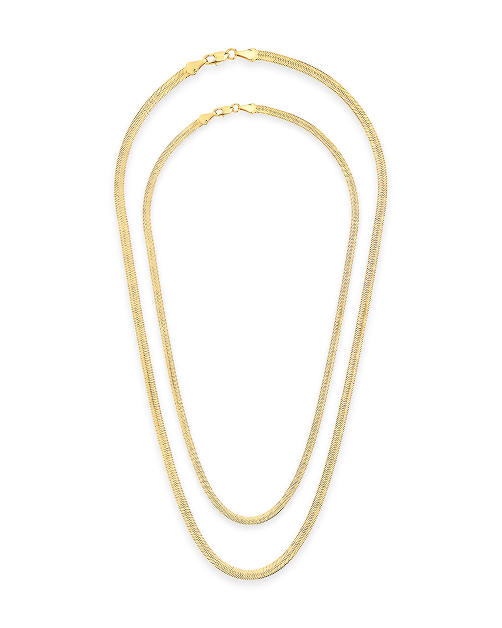 Sterling Forever Herringbone Chain by Sterling Forever