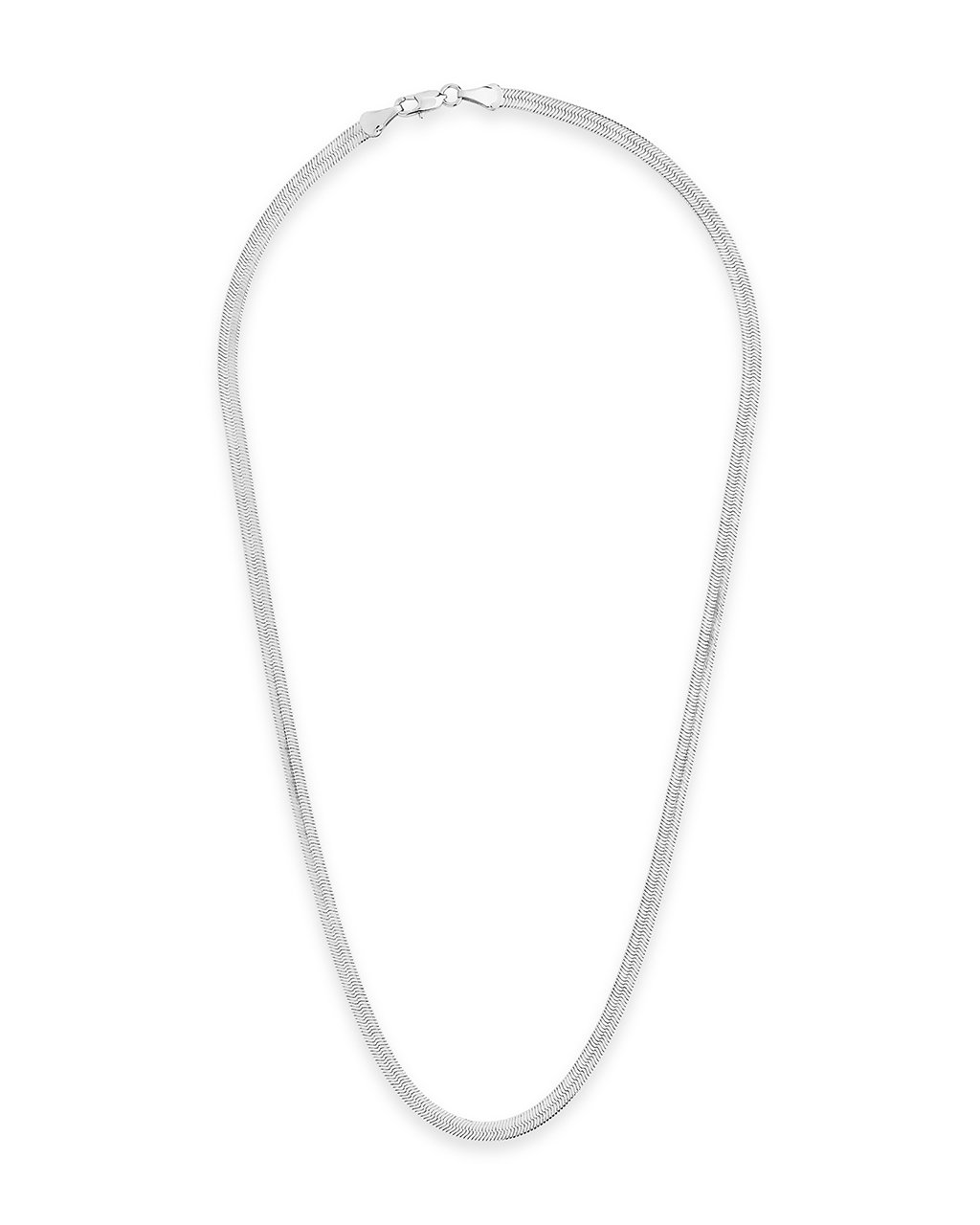 Sterling Forever Herringbone Chain by Sterling Forever